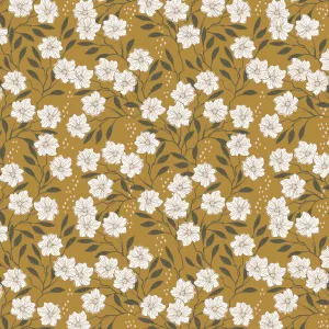 1/2 Yard - Get Out And Explore - Wild Vines - Dandelion Fabric - MT101-DA3