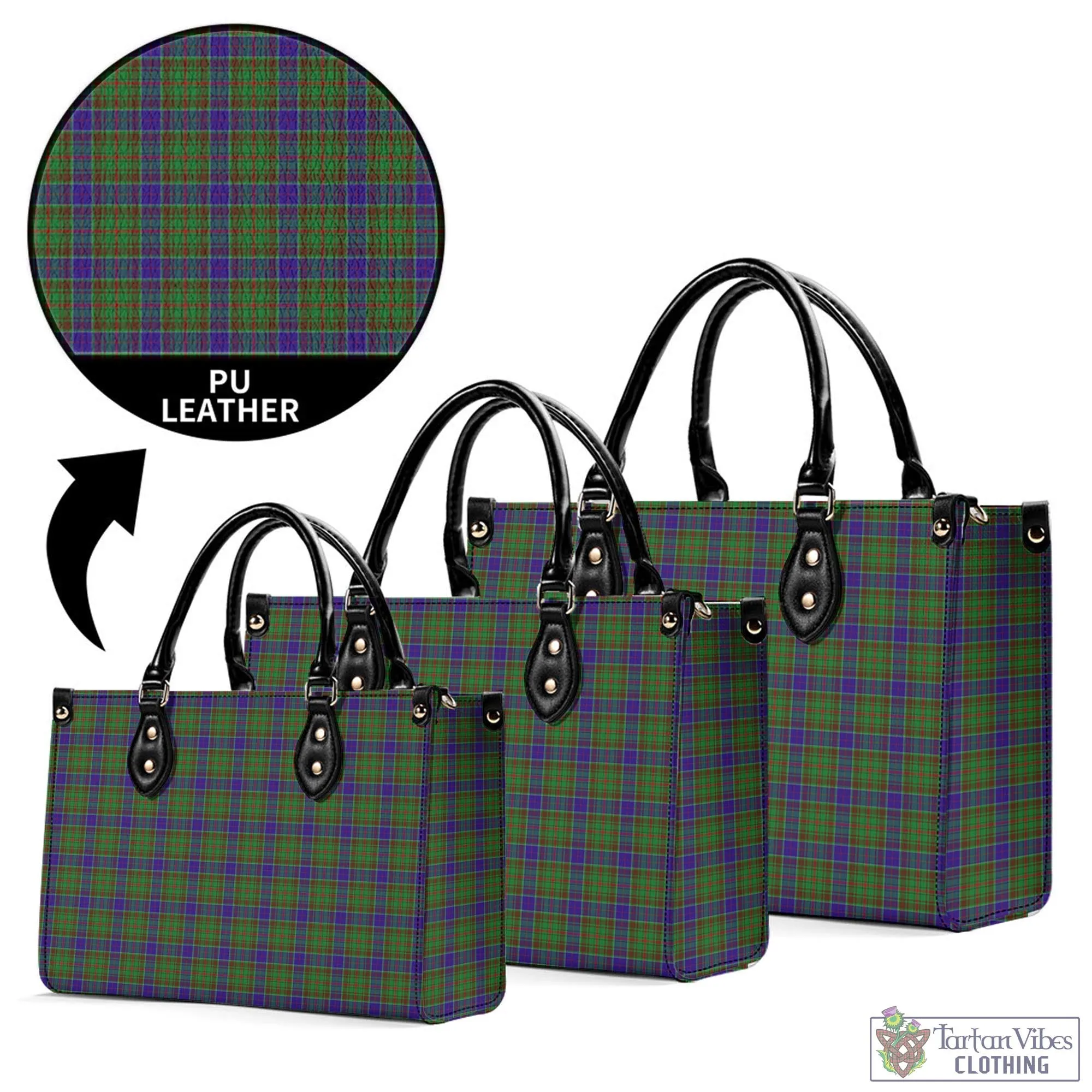 Adam Tartan Luxury Leather Handbags