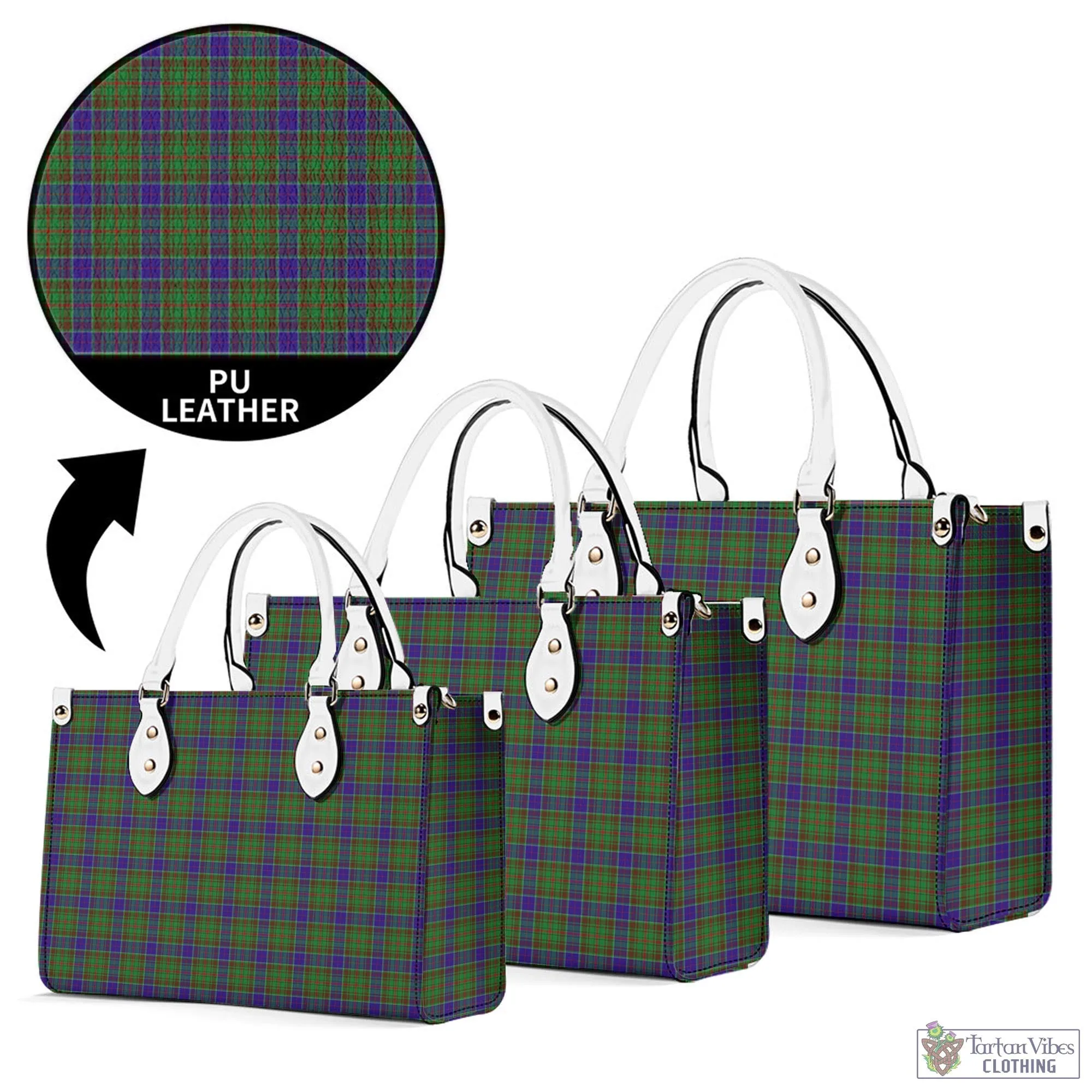 Adam Tartan Luxury Leather Handbags