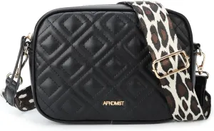AFKOMST Woven Crossbody Bags for Women Small Summer Purse and Boho Handbags with Tassels,Vegen Leather