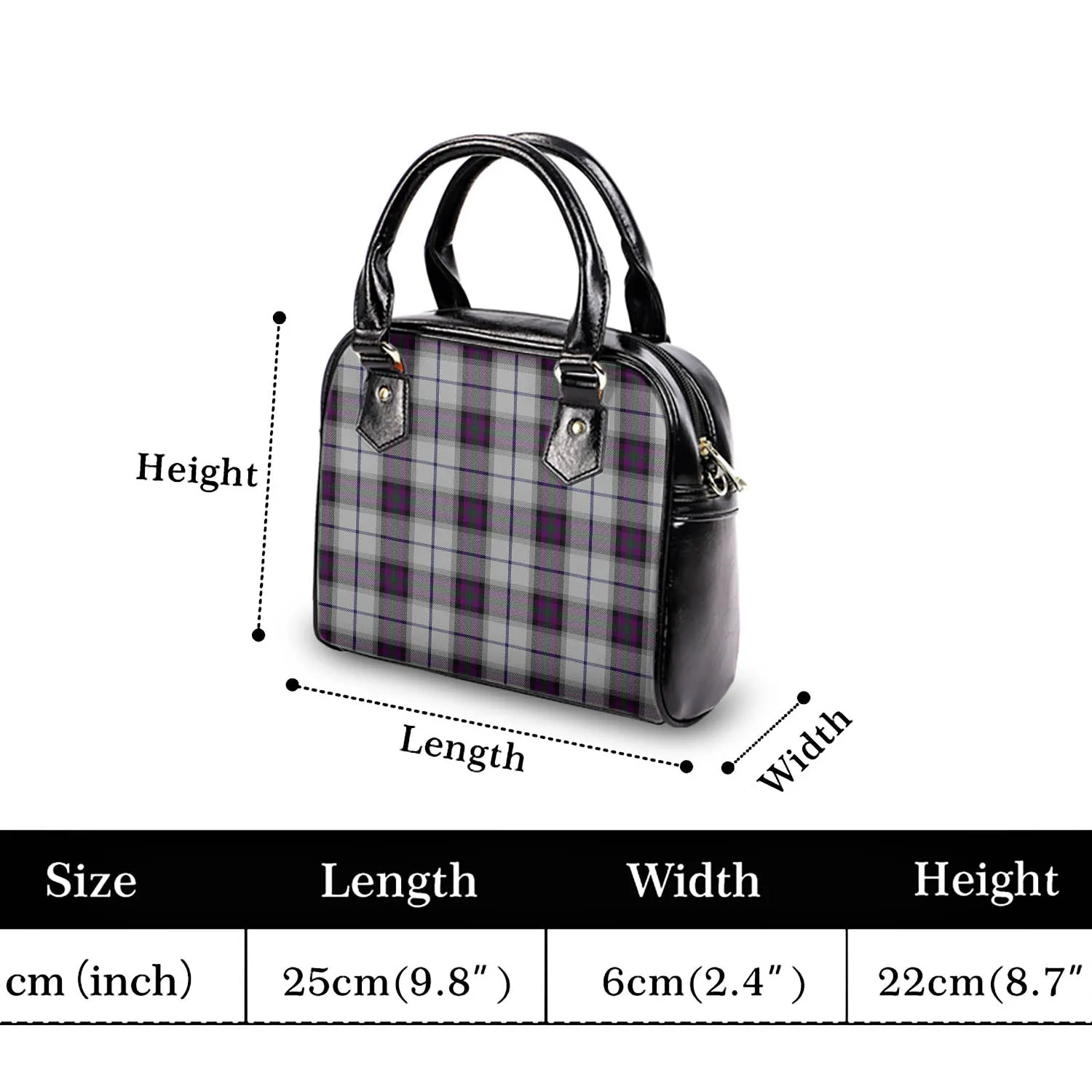 Alexander of Menstry Dress Tartan Shoulder Handbags