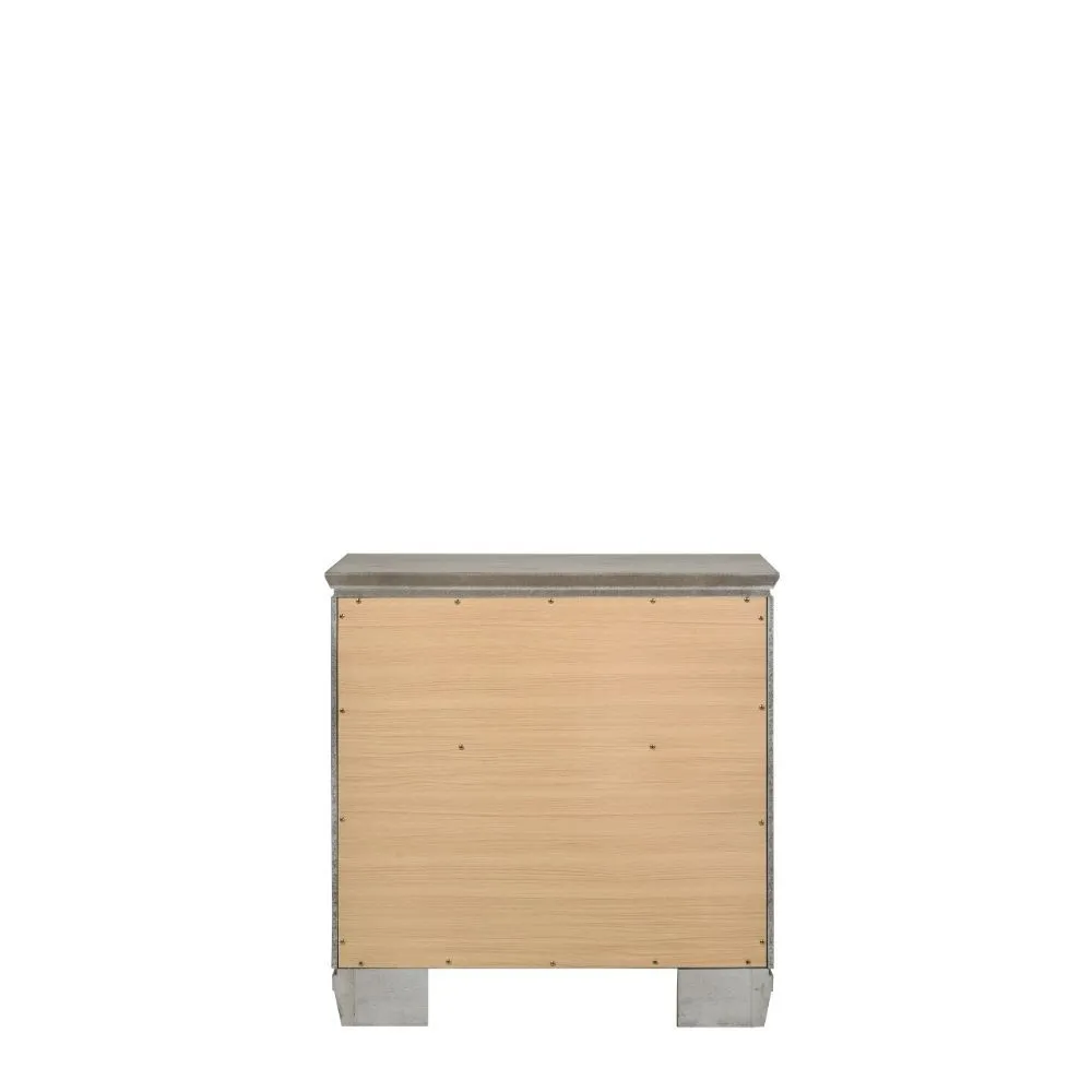 Antares - Nightstand - Light Gray Oak