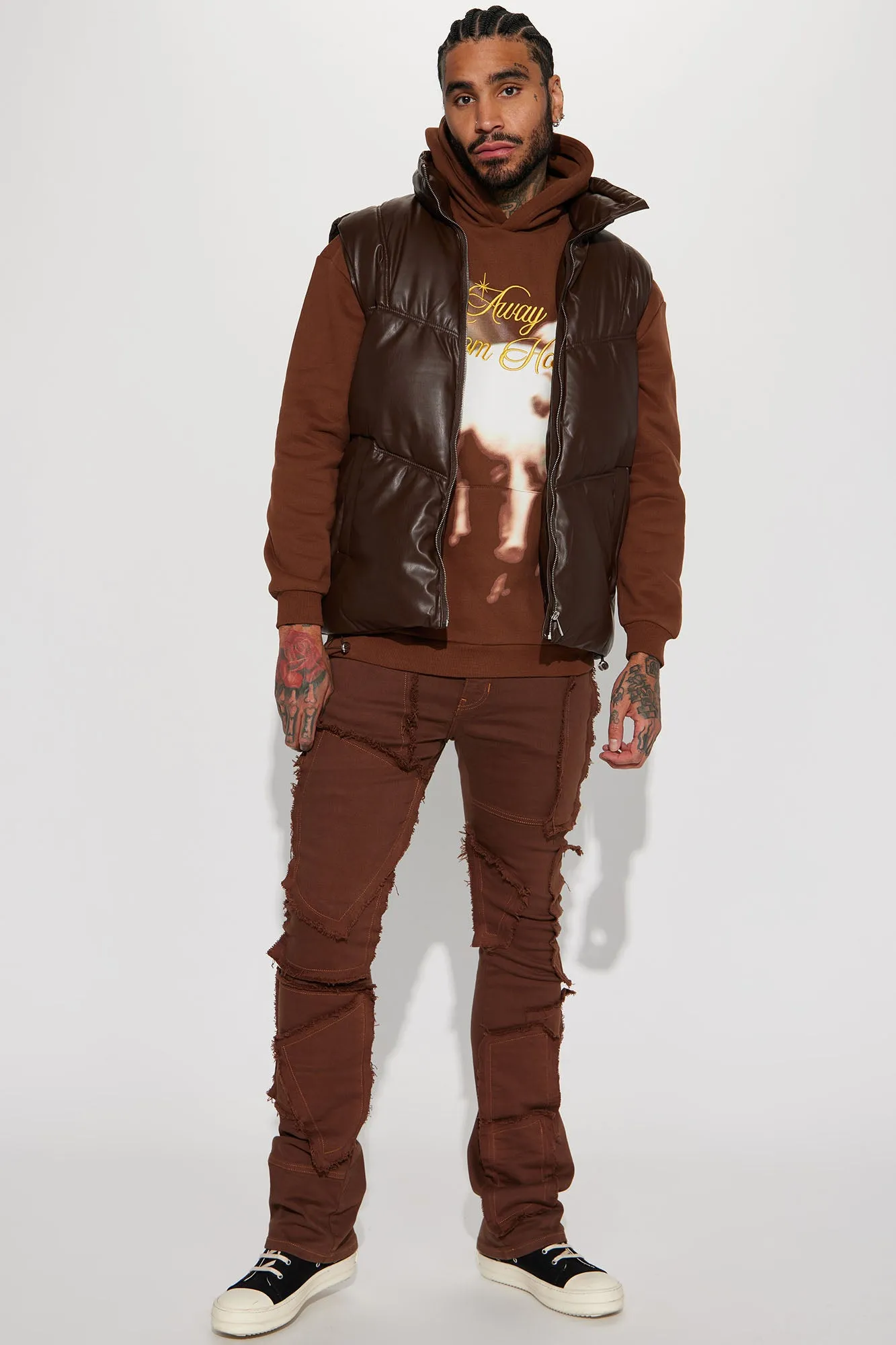 Away From Home Hoodie - Chestnut