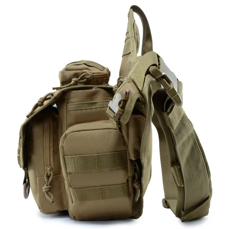 B03 One-Shoulder Messenger Waterproof Oxford Cloth Camera Bag(Army Green)