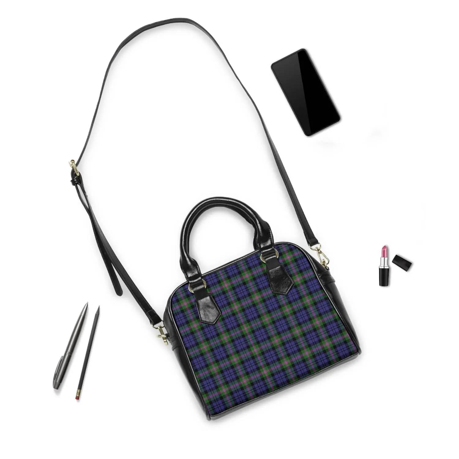 Baird Modern Tartan Shoulder Handbags