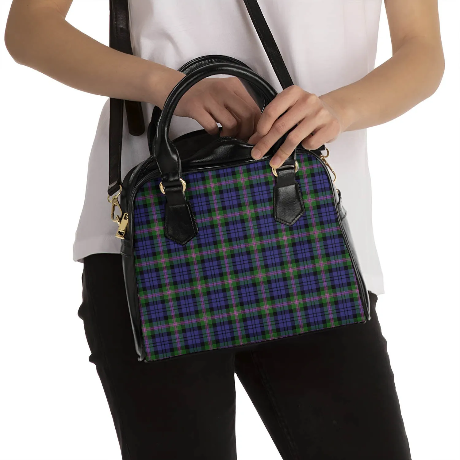 Baird Modern Tartan Shoulder Handbags