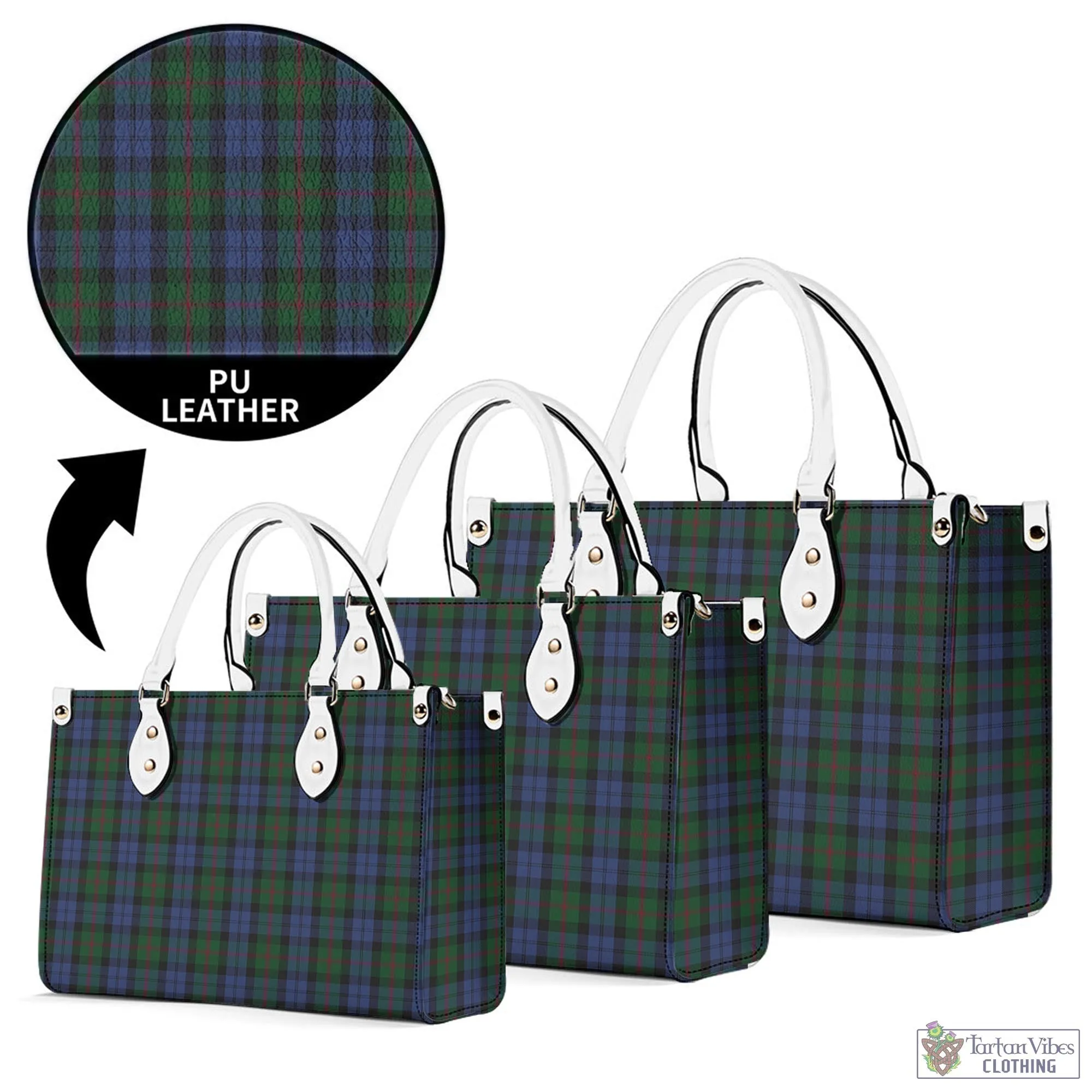 Baird Tartan Luxury Leather Handbags