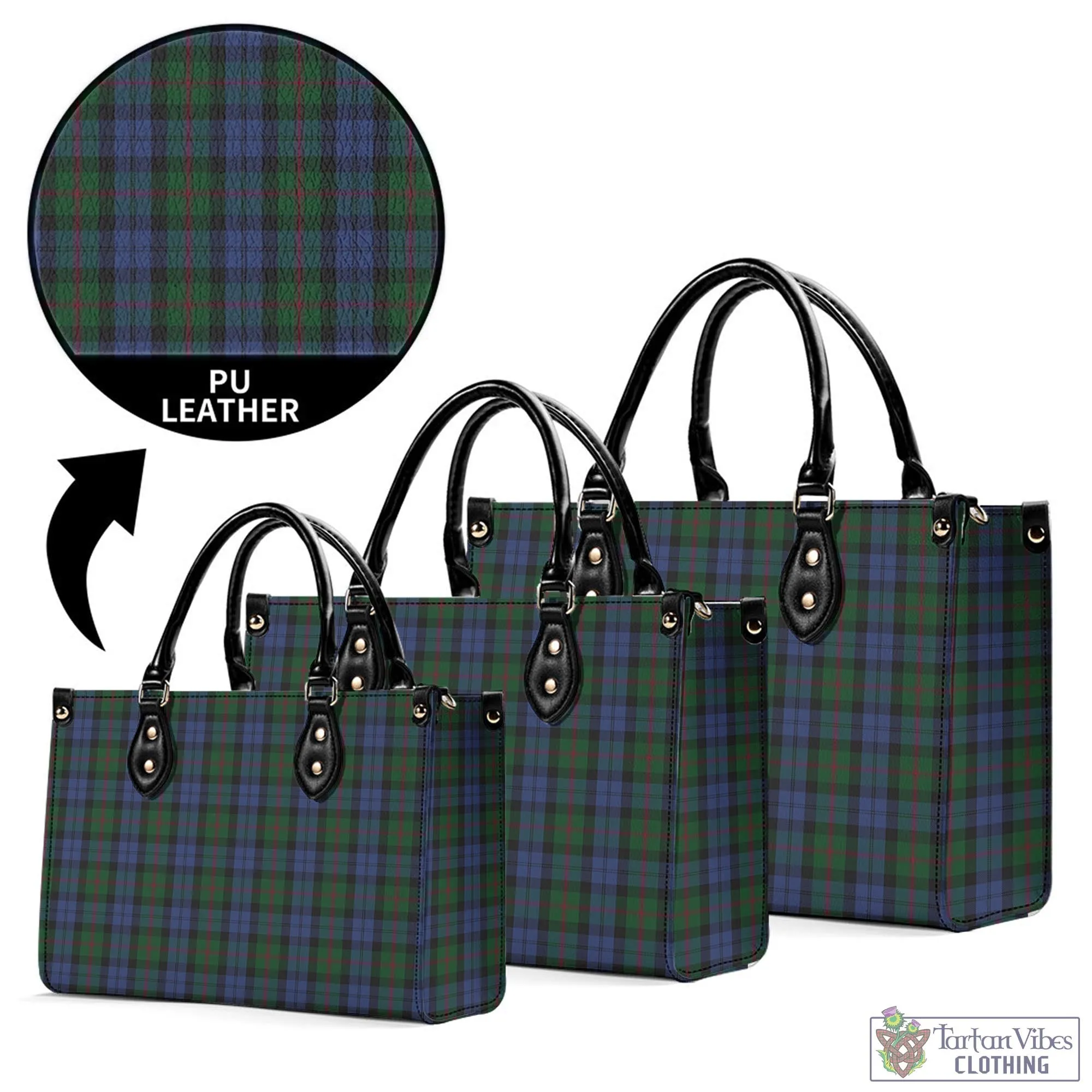 Baird Tartan Luxury Leather Handbags