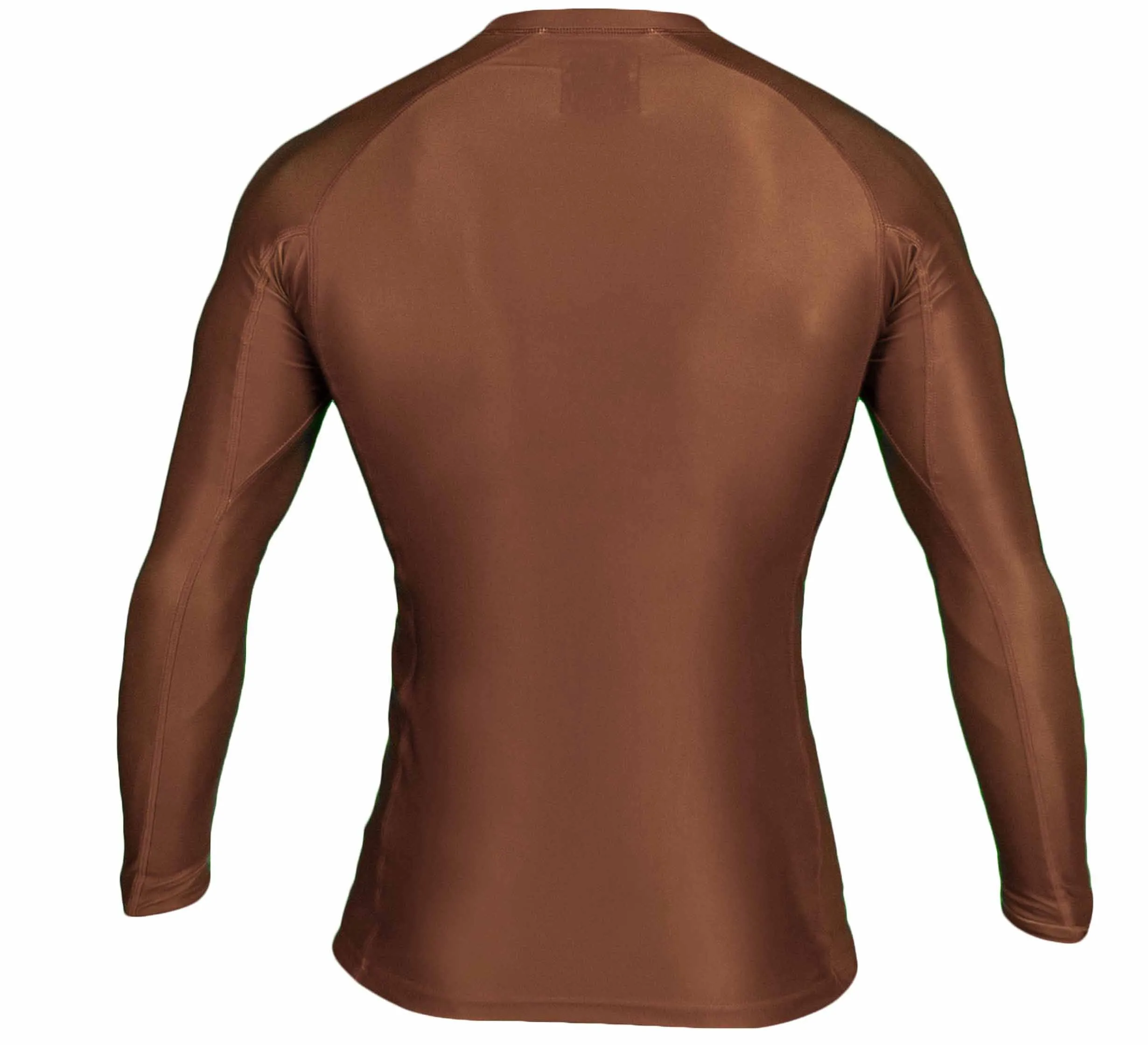 Baseline Ranked Long Sleeve Rashguard Brown
