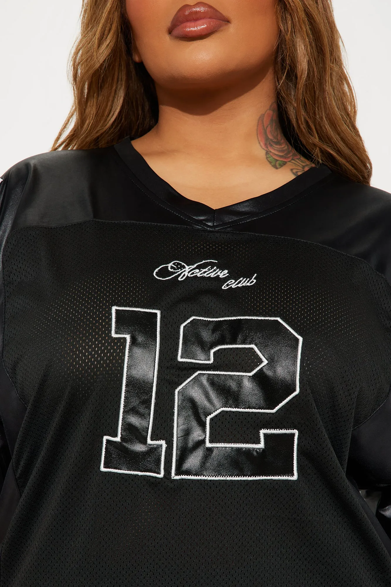 Big Leagues Jersey Tee - Black
