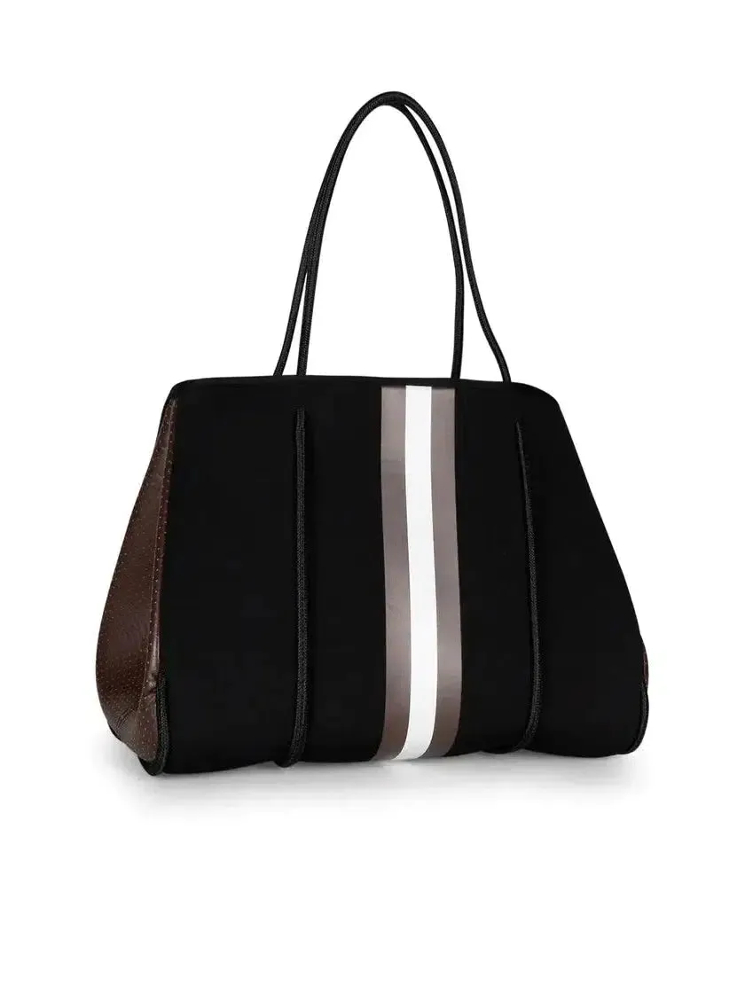 Black and Java Greyson Tote