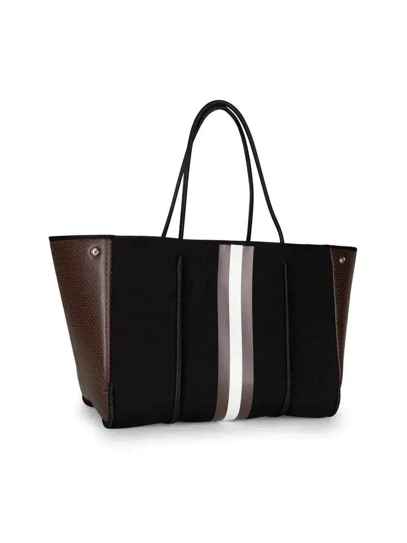 Black and Java Greyson Tote