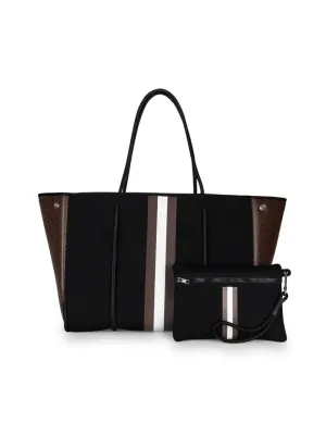 Black and Java Greyson Tote