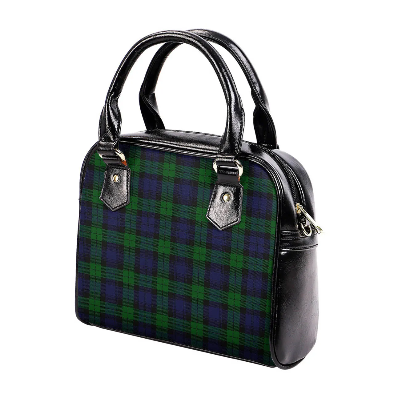 Black Watch Tartan Shoulder Handbags
