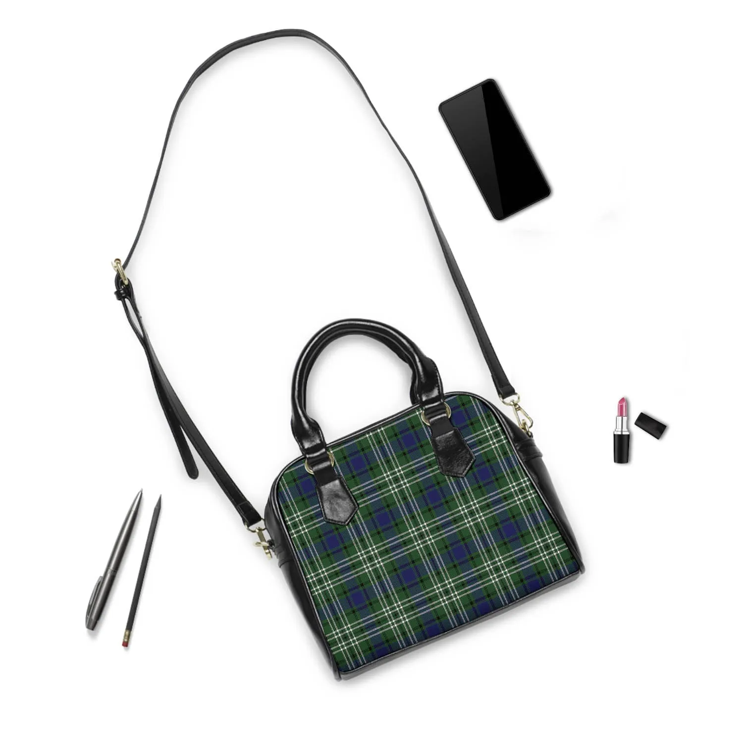 Blyth Tartan Shoulder Handbags