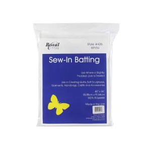 Bosal Sew-In Batting - White 4.2oz