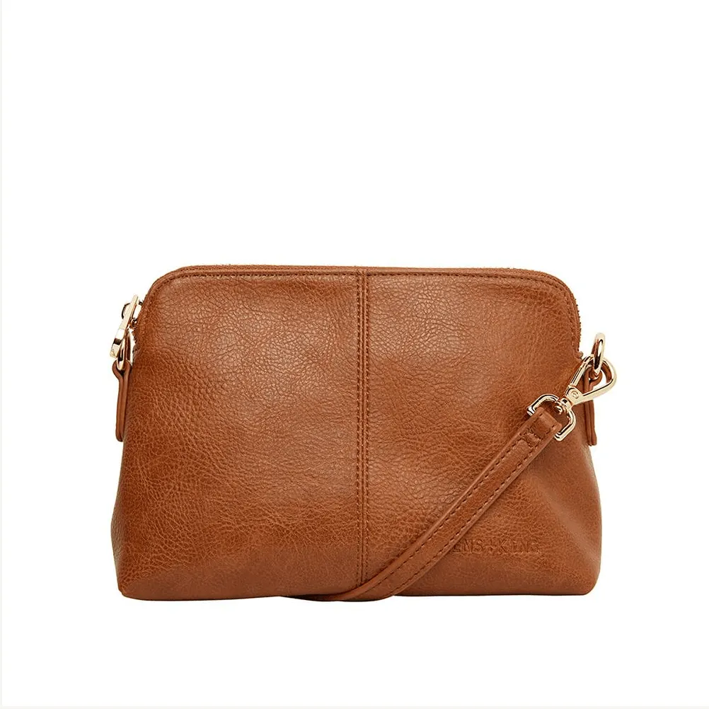 Burbank Crossbody | Tan Pebble