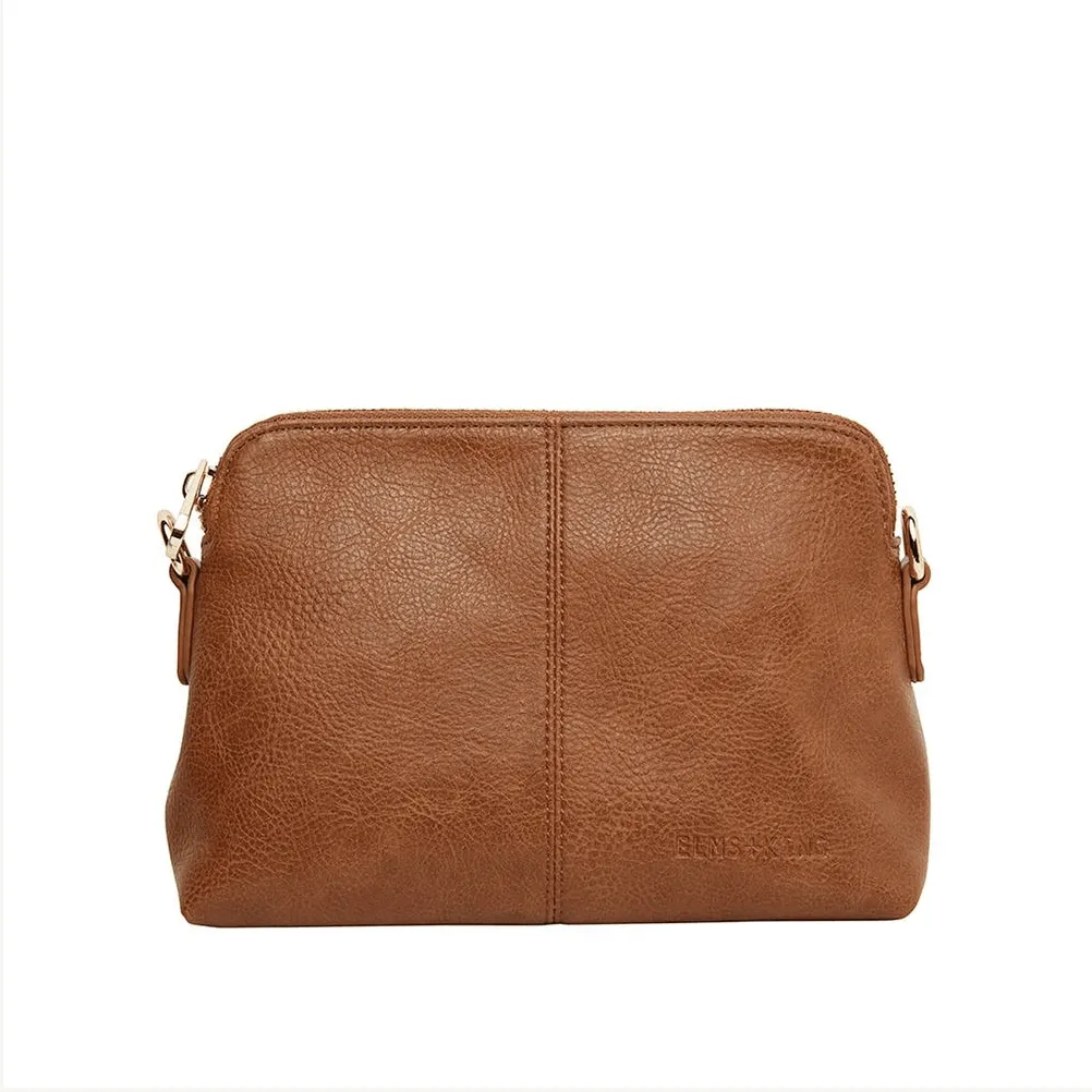 Burbank Crossbody | Tan Pebble