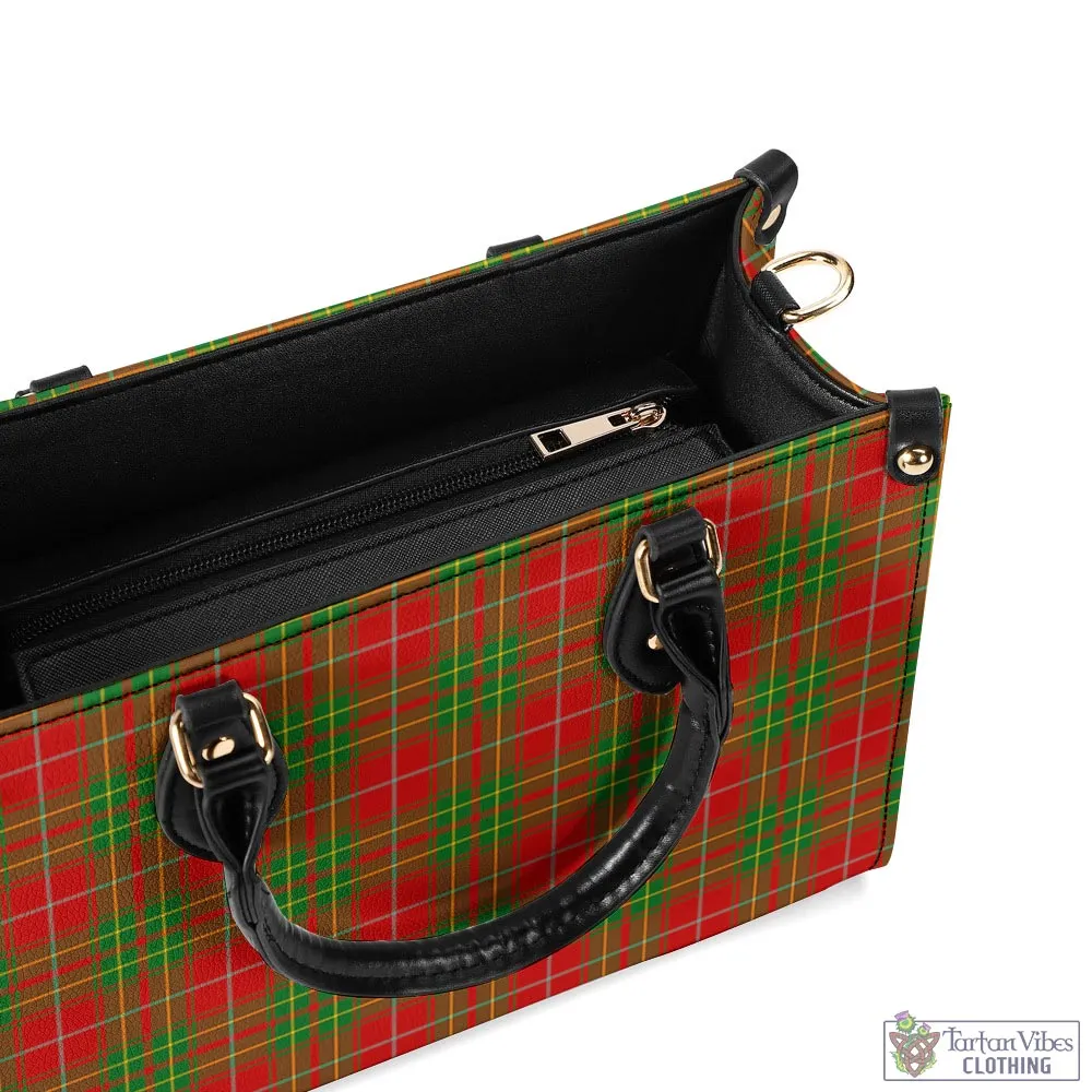 Burnett Tartan Luxury Leather Handbags