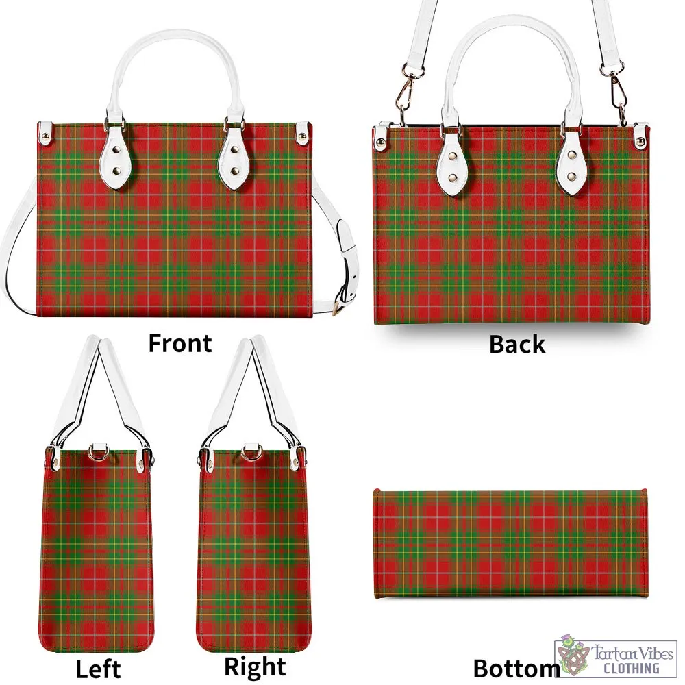 Burnett Tartan Luxury Leather Handbags