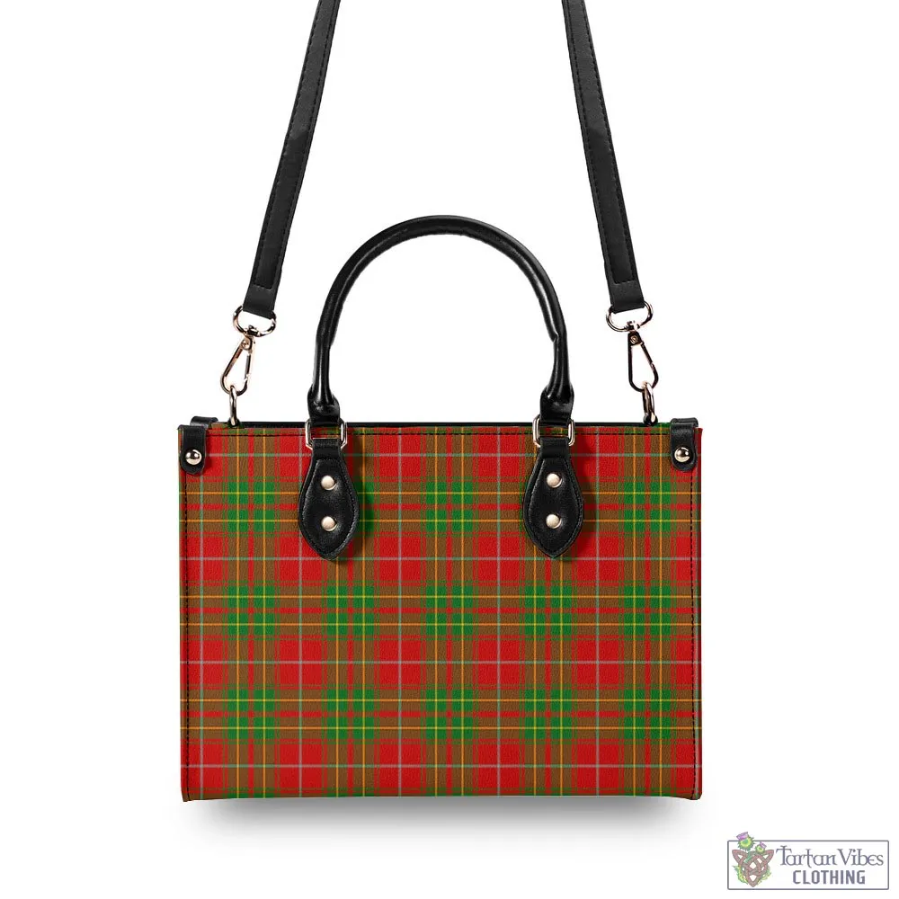 Burnett Tartan Luxury Leather Handbags