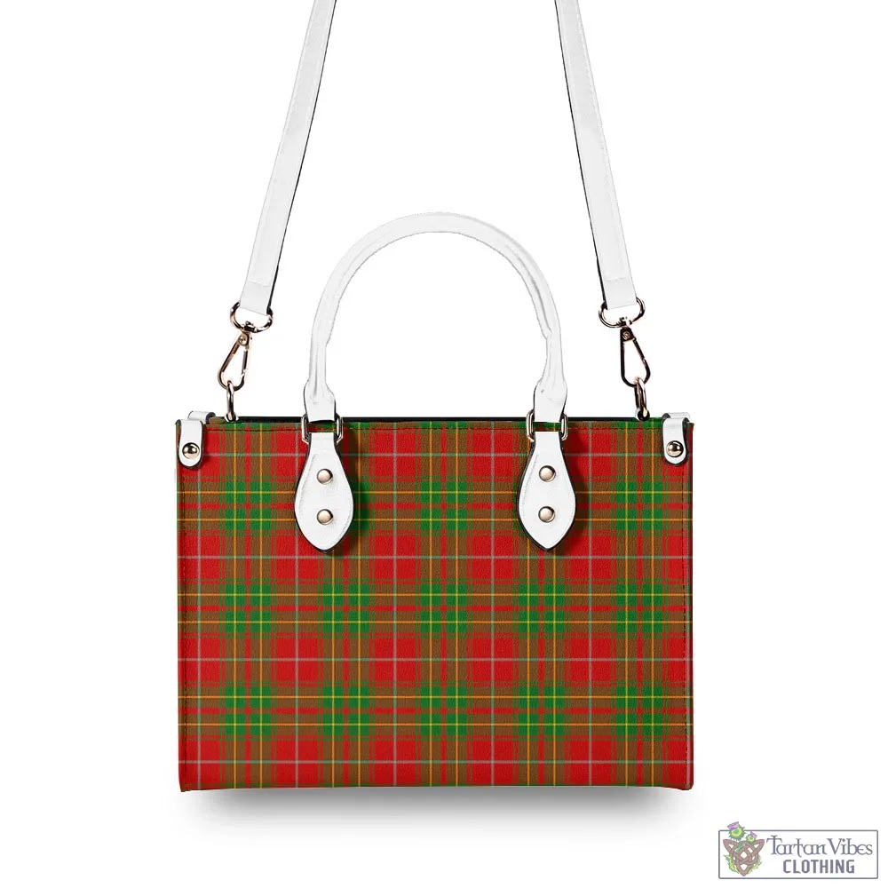 Burnett Tartan Luxury Leather Handbags