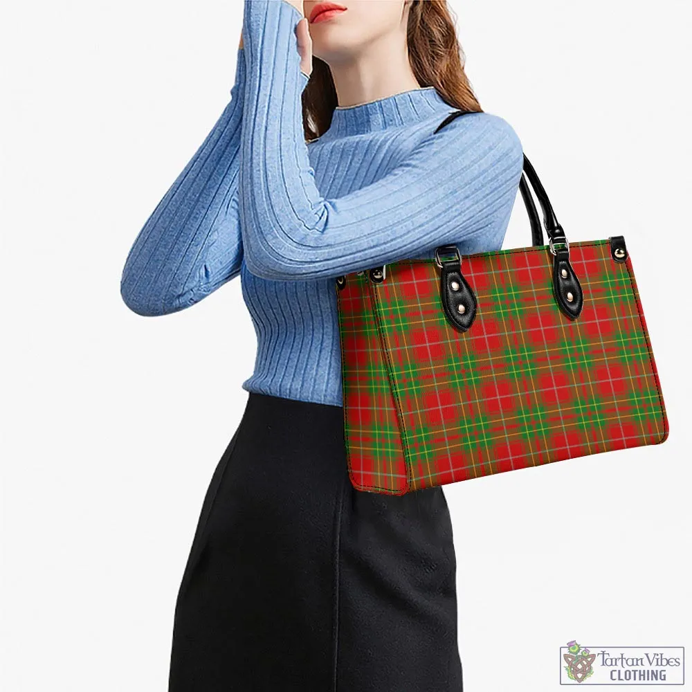 Burnett Tartan Luxury Leather Handbags