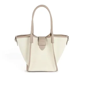 Classic Large Gray Two-handed Canvas Square Swing Bag - Wings Bag | ShoulderBag | Handbag