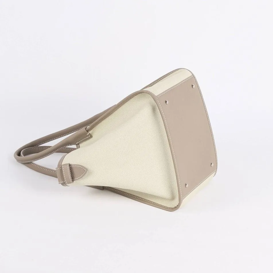 Classic Large Gray Two-handed Canvas Square Swing Bag - Wings Bag | ShoulderBag | Handbag