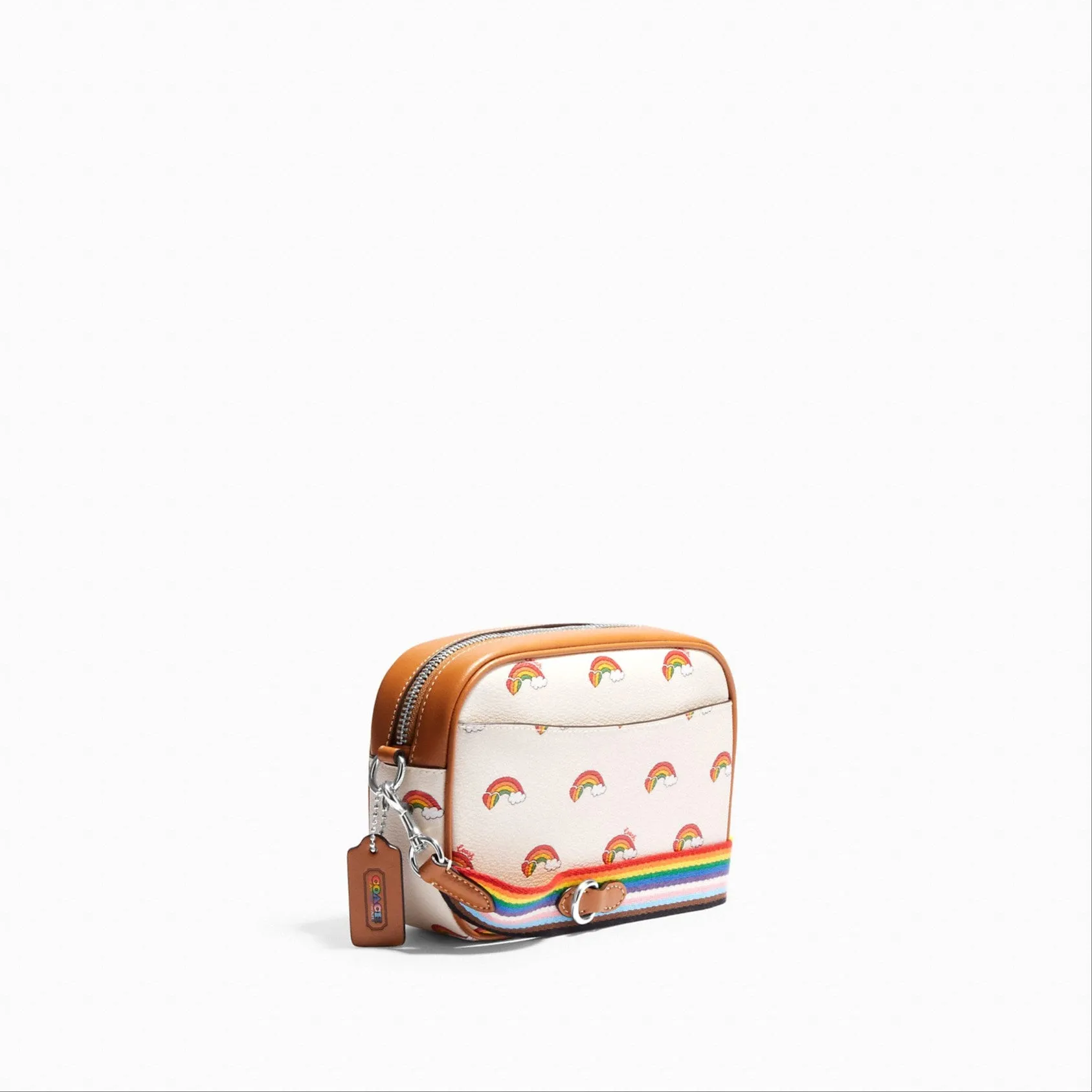 Coach Mini Jamie Camera Bag With Rainbow Print
