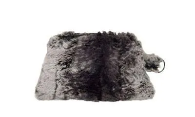 Coin Purse & Cosmetic Bag - Luxury Faux Fur in Meerkat - Sold Out!