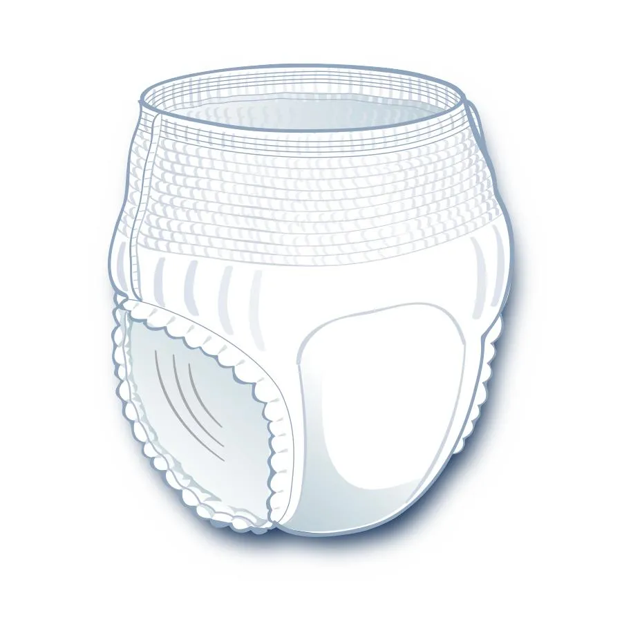 FitRight Extra Protective Underwear, Medium, 28"-40" (case of 80)