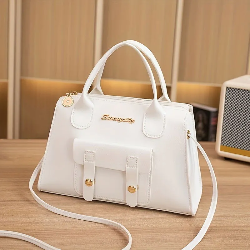 Front Pocket Crossbody Leather Handbags