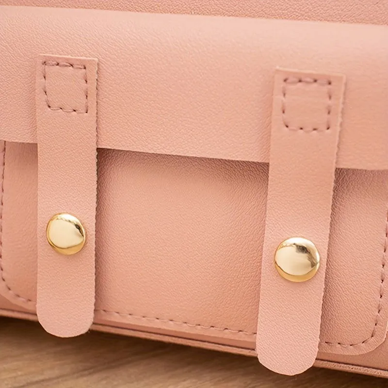 Front Pocket Crossbody Leather Handbags