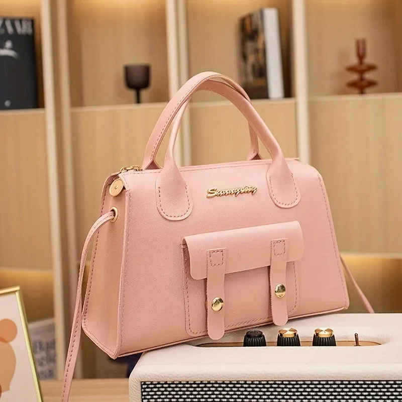 Front Pocket Crossbody Leather Handbags