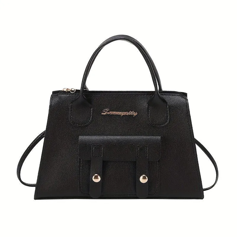 Front Pocket Crossbody Leather Handbags