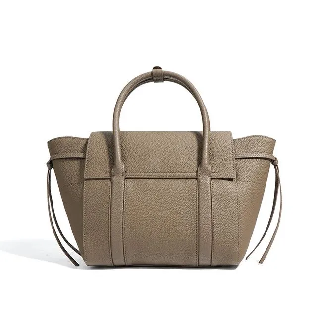 Gray Leather Tote Satchel Tote Bag Womens Leather Tote Handbags