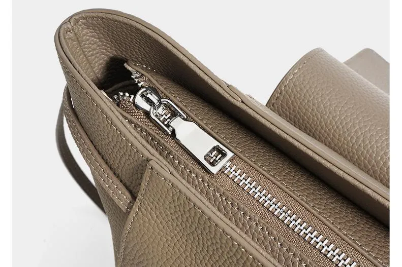 Gray Leather Tote Satchel Tote Bag Womens Leather Tote Handbags