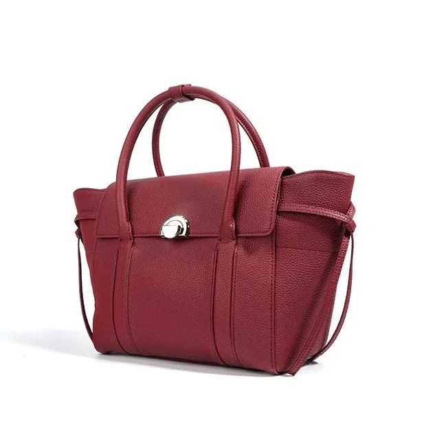 Gray Leather Tote Satchel Tote Bag Womens Leather Tote Handbags