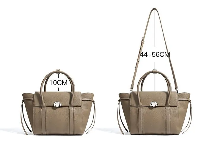 Gray Leather Tote Satchel Tote Bag Womens Leather Tote Handbags