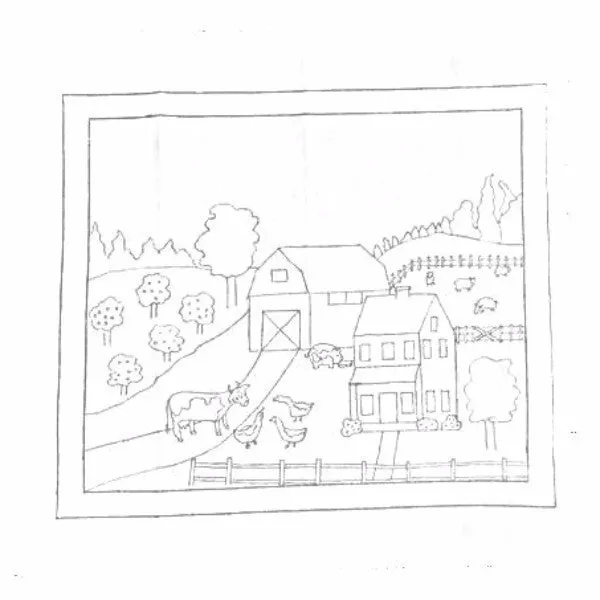 Green Mountain Design - Cow, Geese & Pigs
