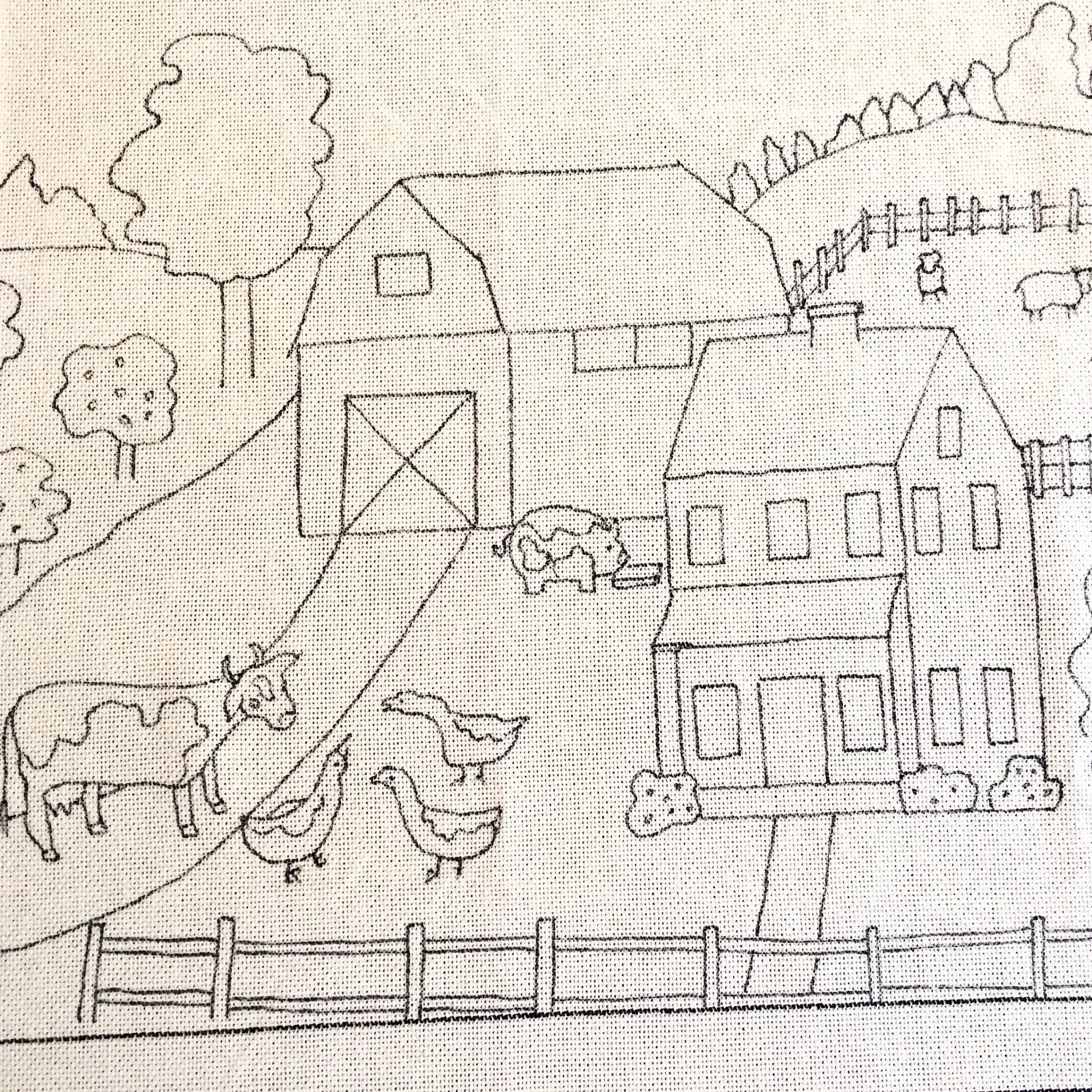 Green Mountain Design - Cow, Geese & Pigs