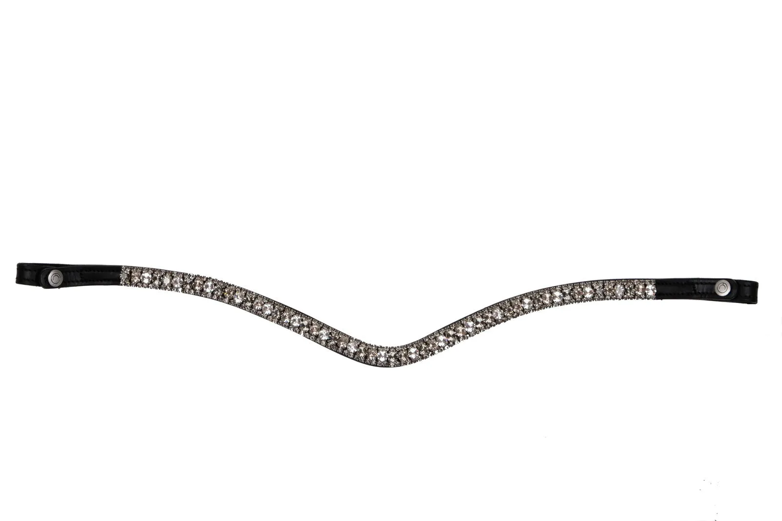 Grey Dlux Browband - Black