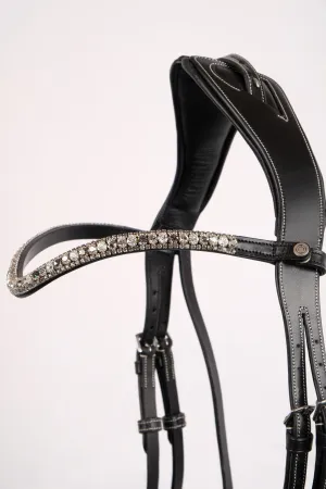 Grey Dlux Browband - Black