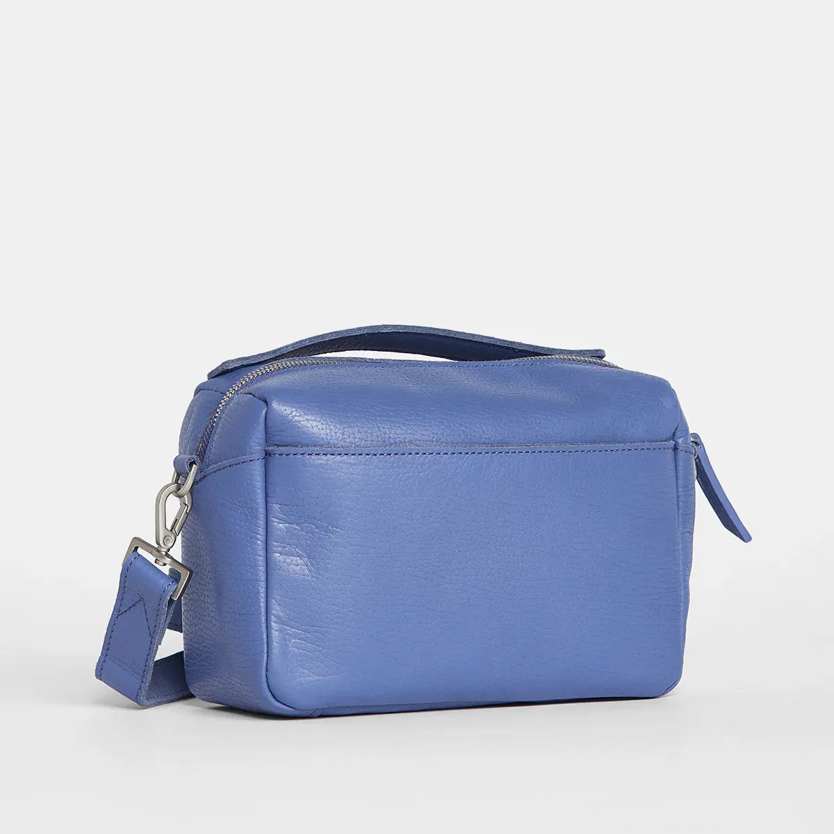 HAMMITT EVAN CROSSBODY Small in Bungalow Blue/Brushed Silver