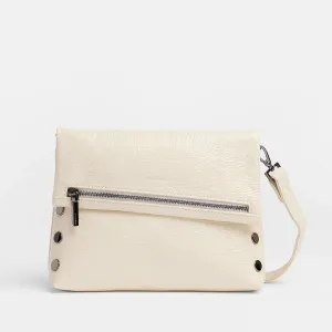 Hammitt VIP Medium Crossbody Clutch in Alabaster Glaze/Gunmetal