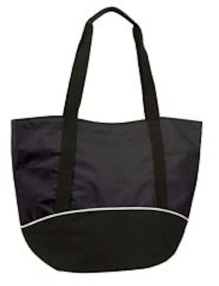Large Big 18 x14inch Reusable Grocery Shopping Tote Bags Zippered Gym Sports School