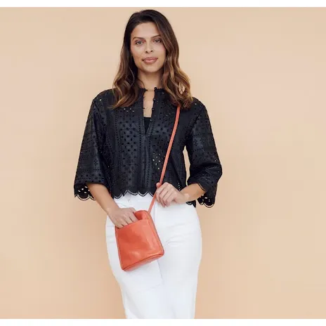 Lilly Leather Crossbody Bag