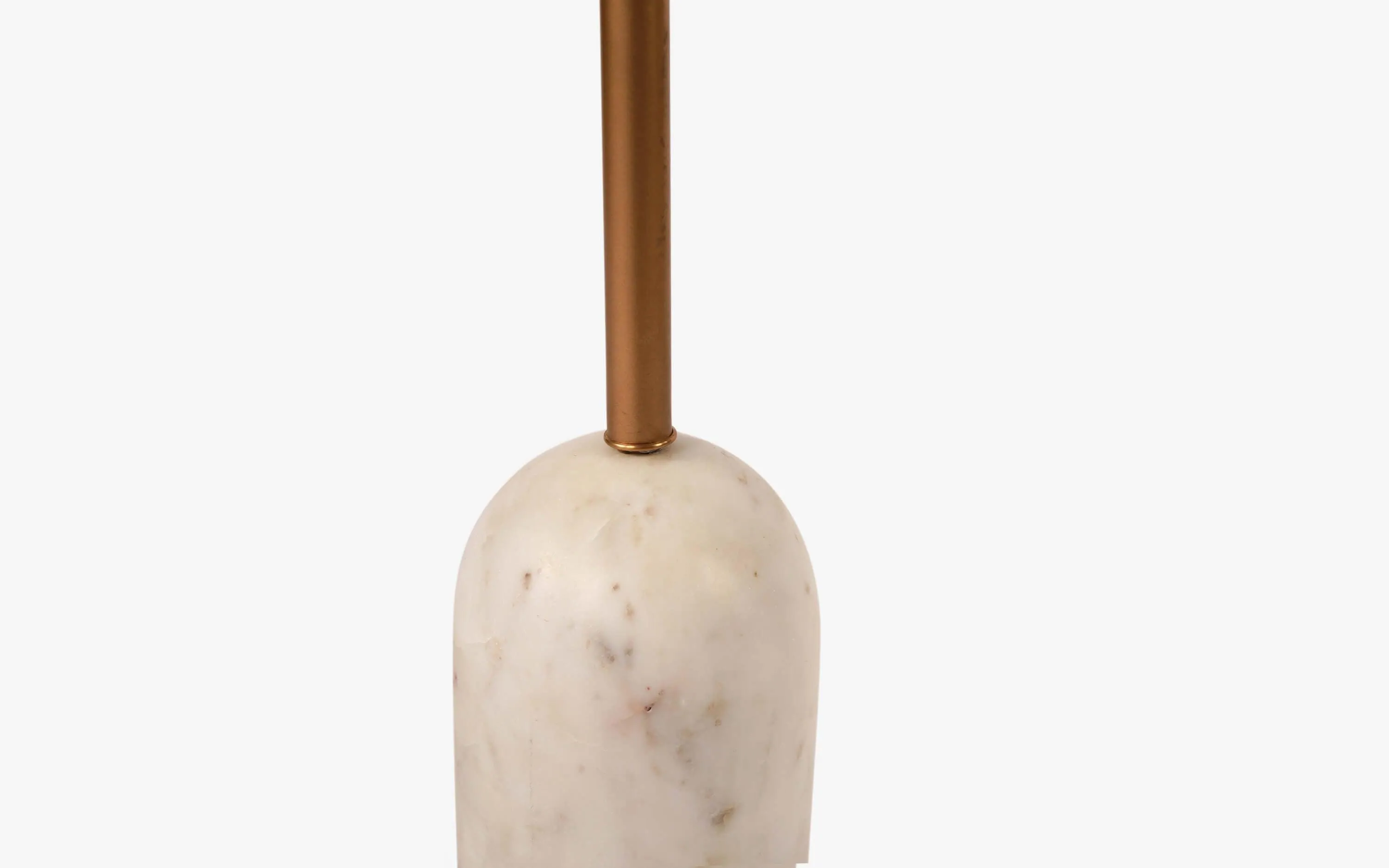 Marble Finished Fiber Floor Lamp Light For Living Room & Home Decor