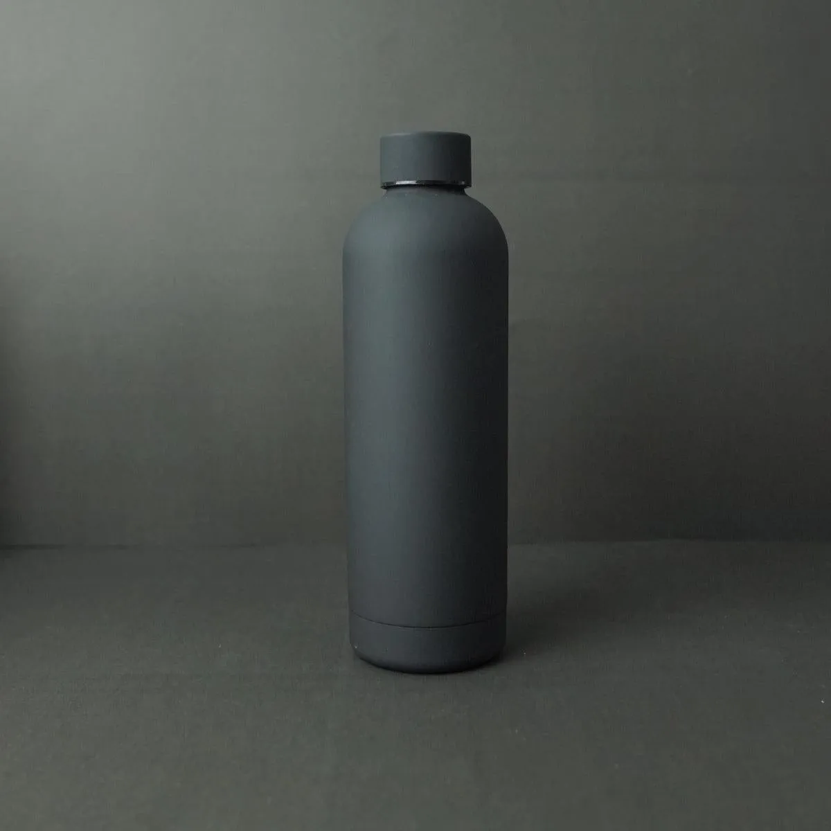 Matte Water Bottle - Black